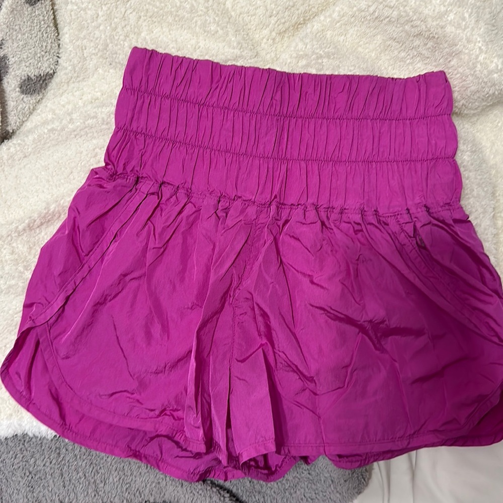 free people magenta shorts! worn once